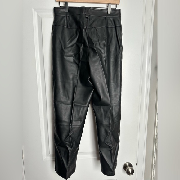 HM Faux Leather Pants - Picture 3 of 5